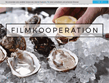 Tablet Screenshot of filmkooperation.com
